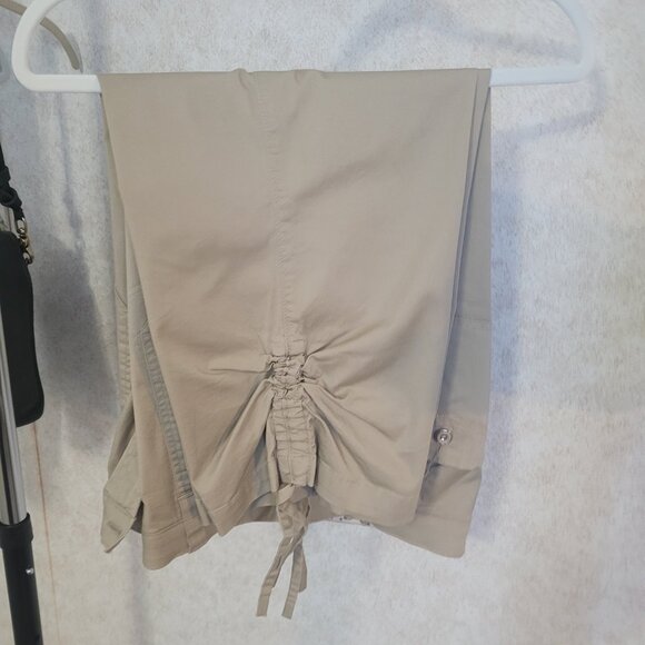 Khaki Capris Lee Platinum Label Womens Size 10 - Picture 4 of 15